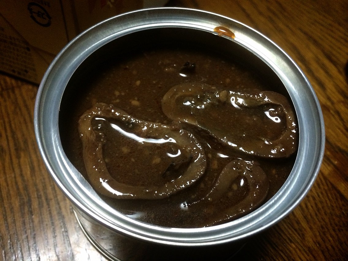 缶ツマ するめいか わた入り Nabegonの金魚のあぶく