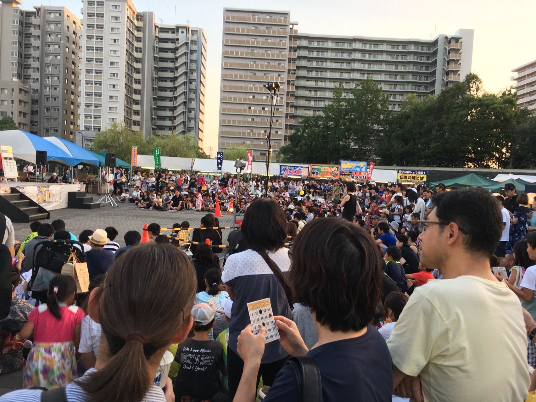 今村組近江連合 栗東駅前夏祭り Nabegonの金魚のあぶく