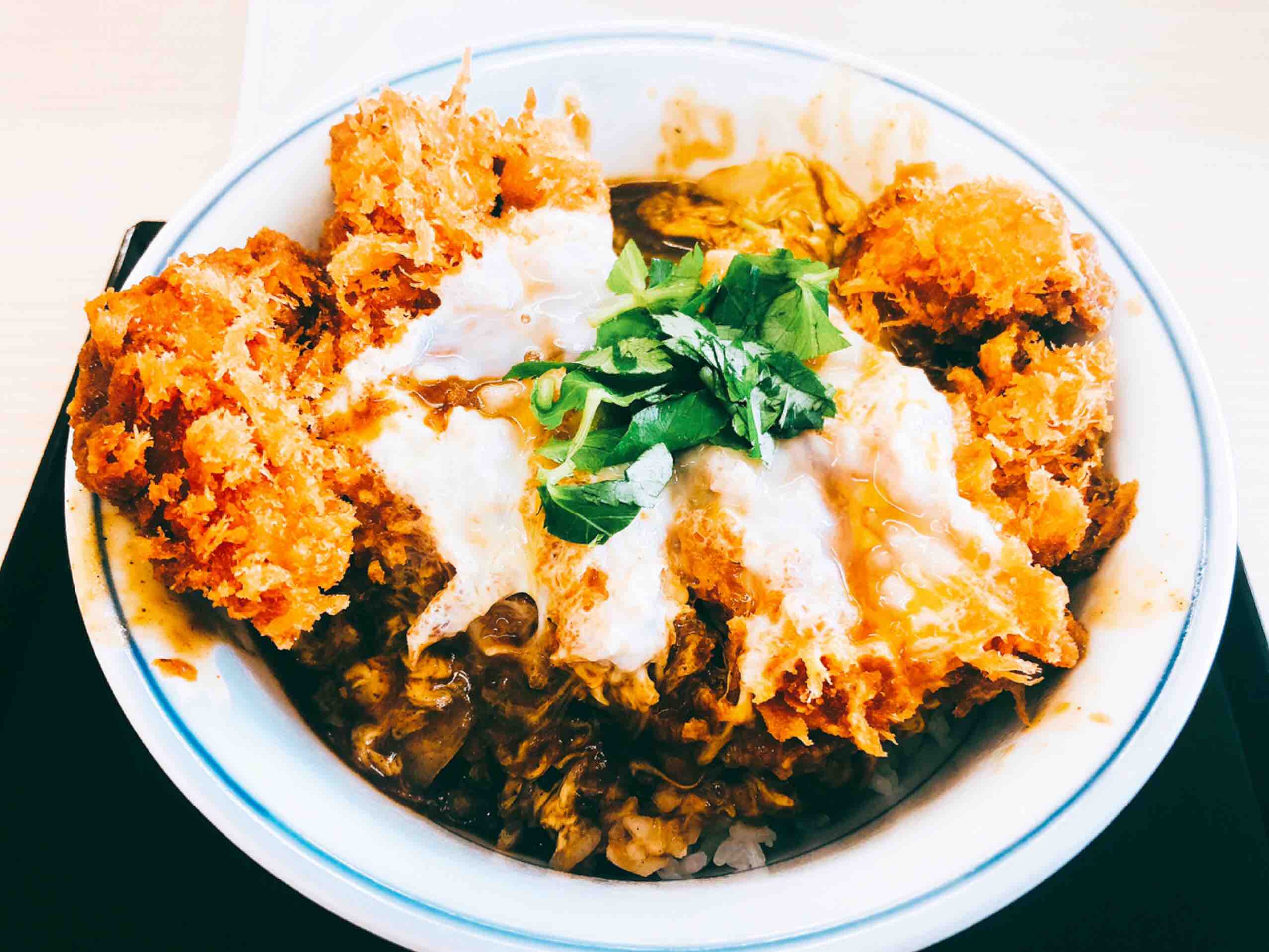 チキンカツカレー丼 かつや Nabegonの金魚のあぶく
