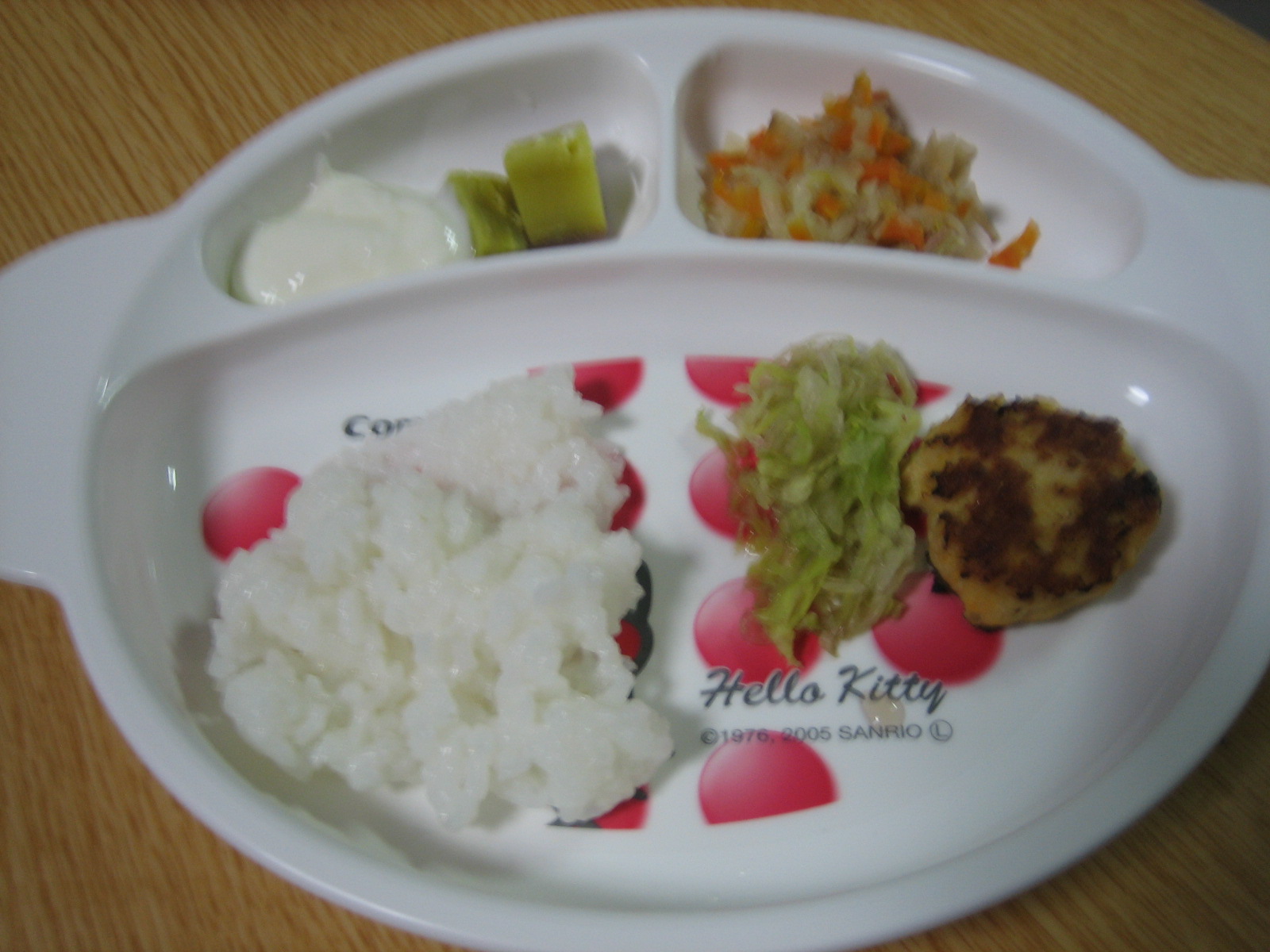 ある日の離乳食 10ヶ月 キューピーすくすく日記
