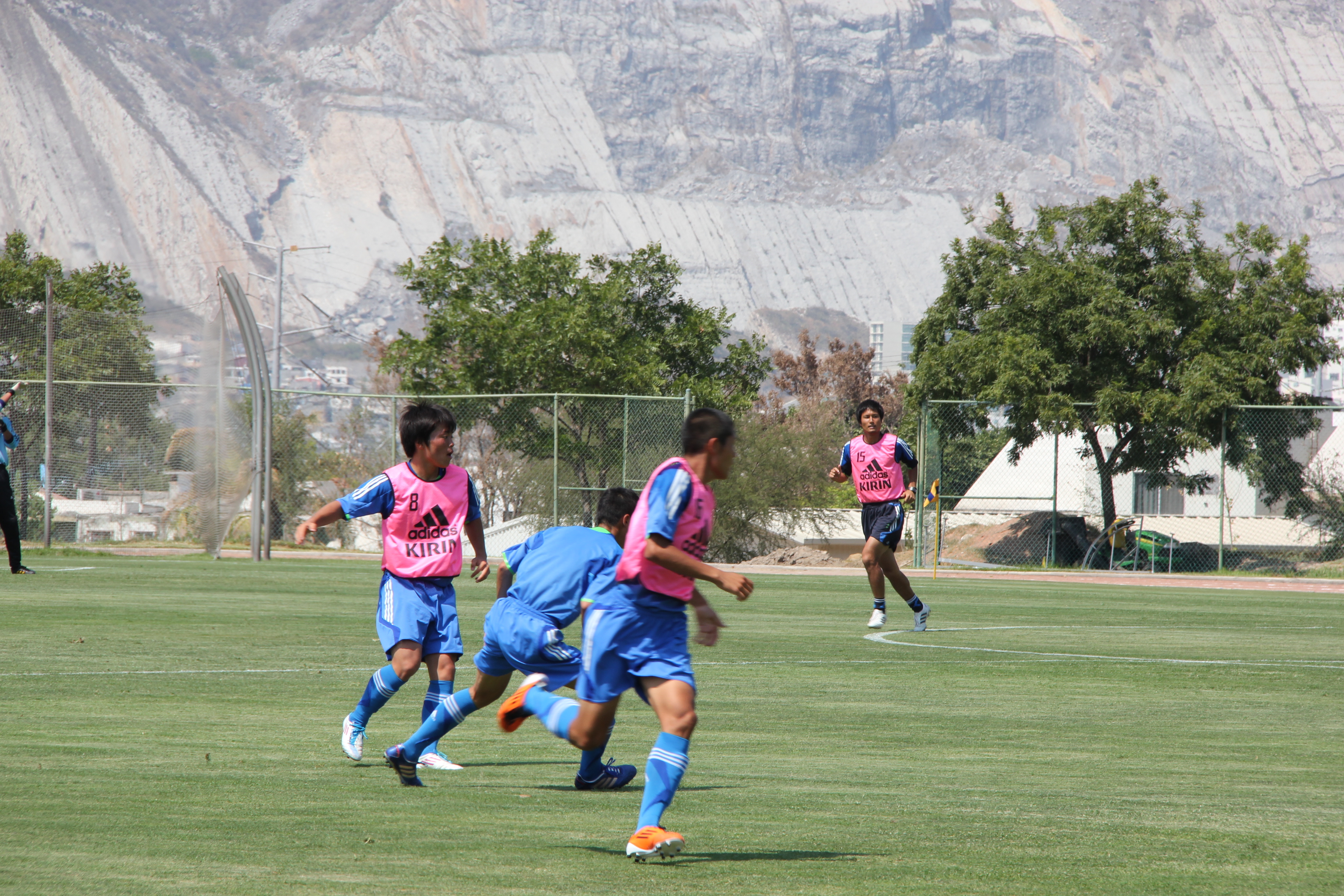 U17日本代表試合前日練習終了 鬼のメキシコ モンテレイ絵日記