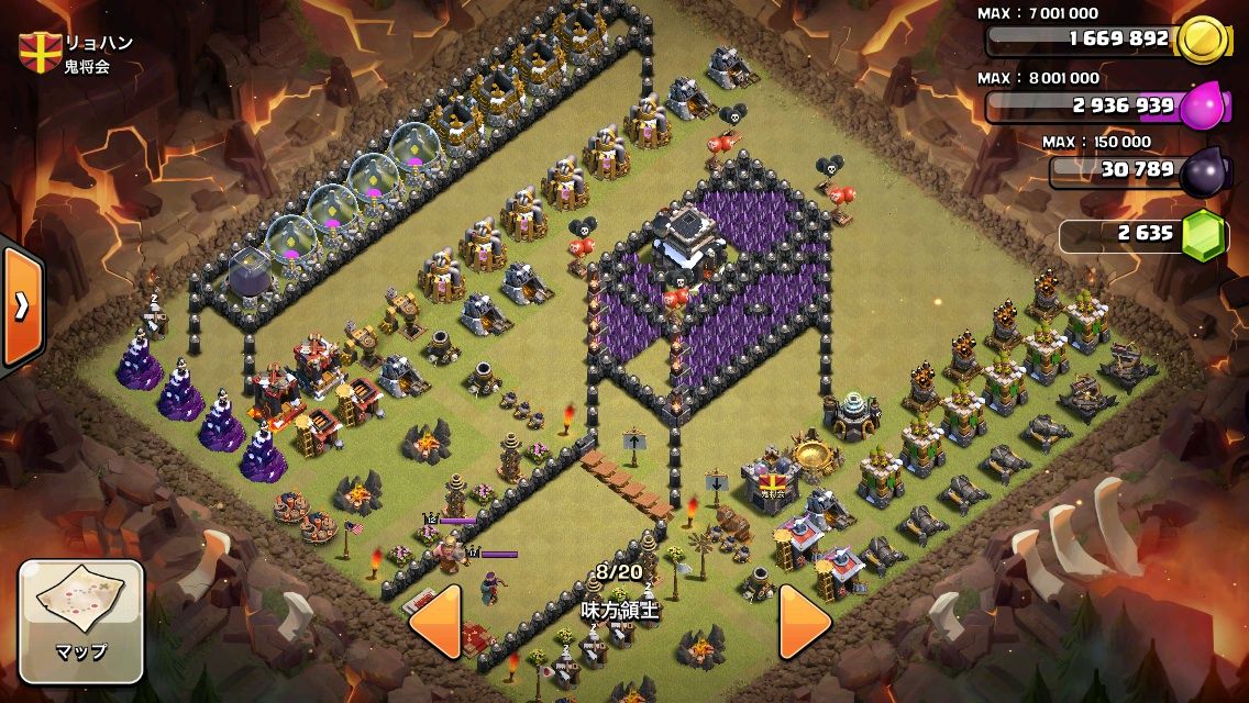 エロい村 クラン戦中毒 クラクラ攻略日記