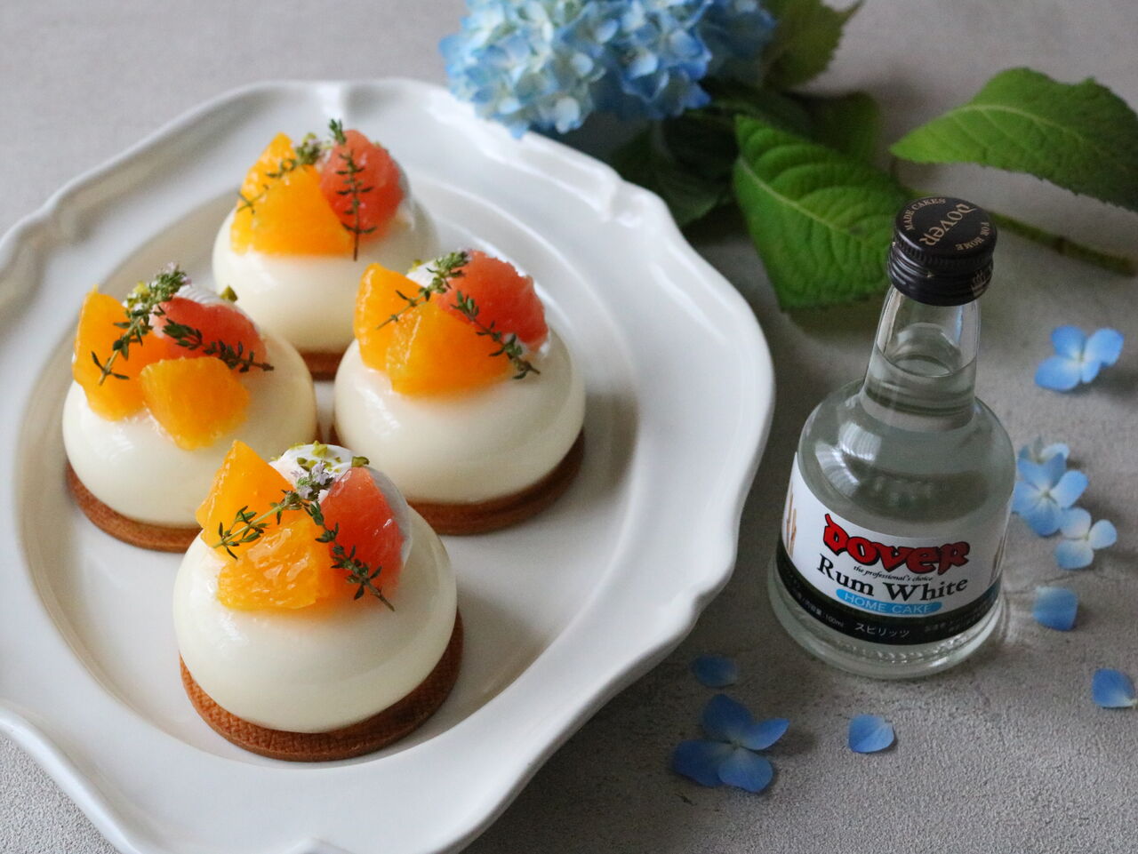 オレンジレアチーズムース。( ※レシピあり ) : イロトリドリ