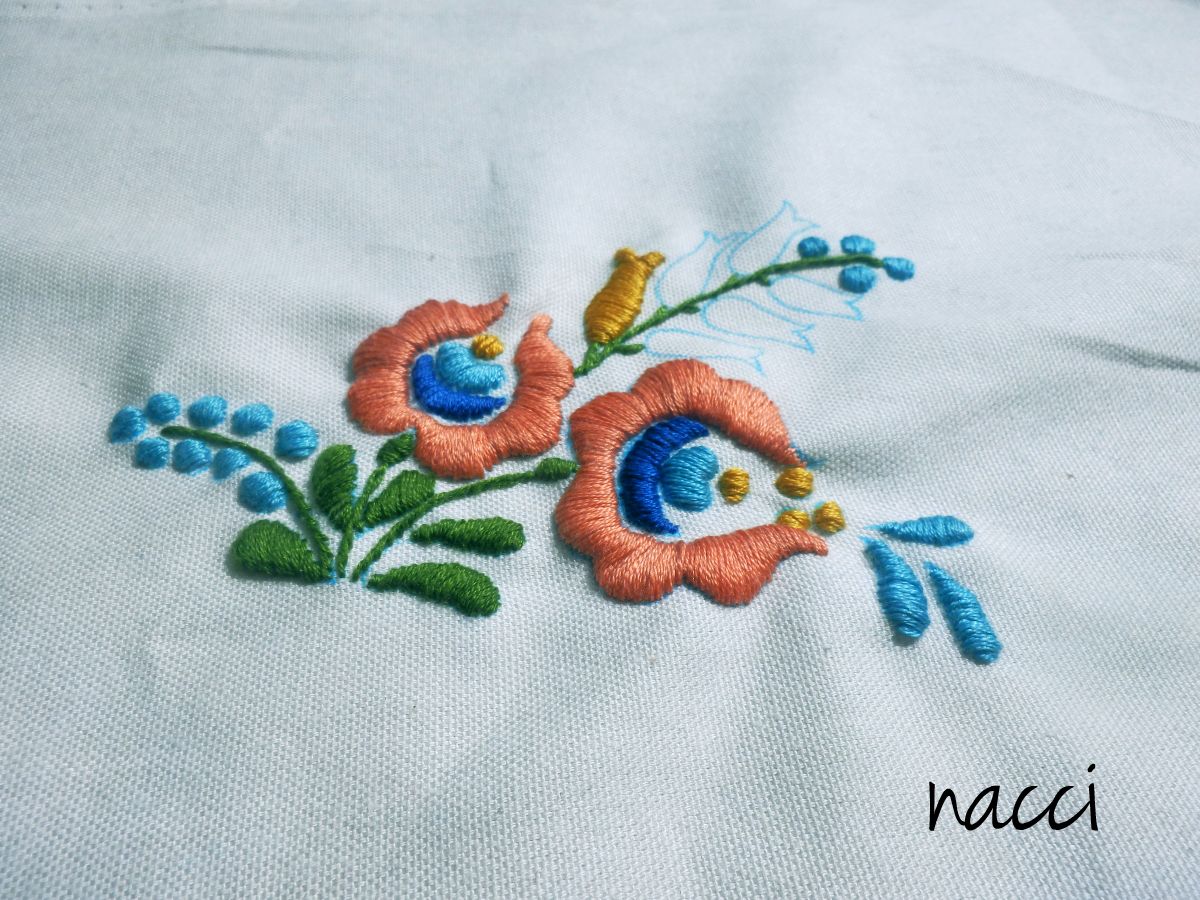 カロチャ刺繍 1 Nacci カロチャ刺繍 1 Nacci