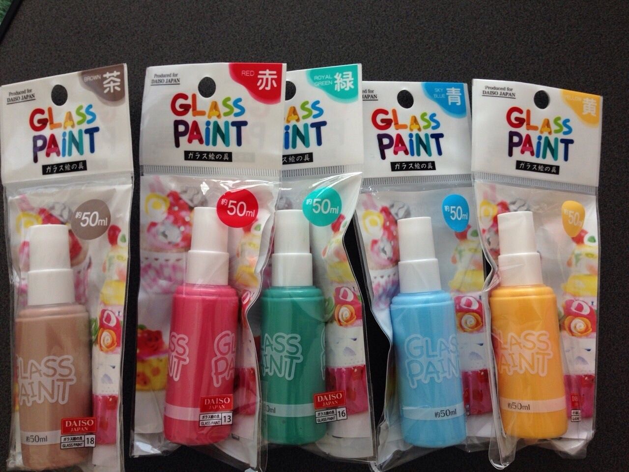 ダイソーのガラス絵の具でステンドグラス風作り 365day S Handmade