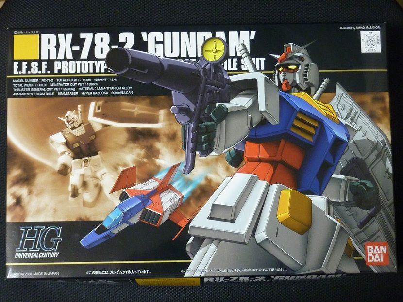 今だからこそ Hguc ガンダムを製作する アムロ 行きまーす Nachi Colle