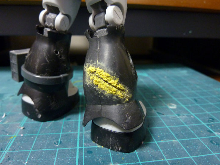 Hguc ザクiiを激しくウェザリングしてやるッ 3 ダメージ表現に挑戦 Nachi Colle