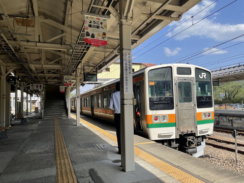 横川駅１番線