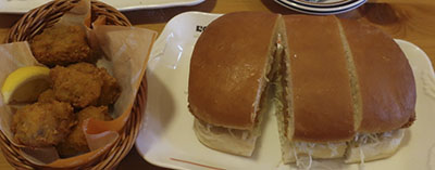 フライドチキンかつサンド