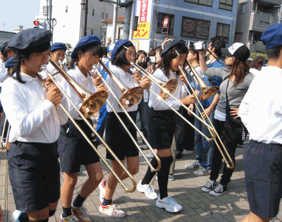 小松川平井ふるさと祭り 遊歩道