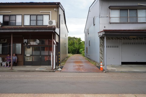 雁木からの入口