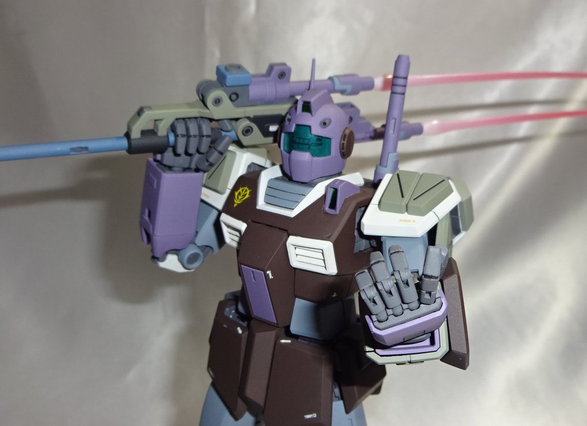 Mg ジム セミストライカー ジオン軍鹵獲color Nal ガンプラb
