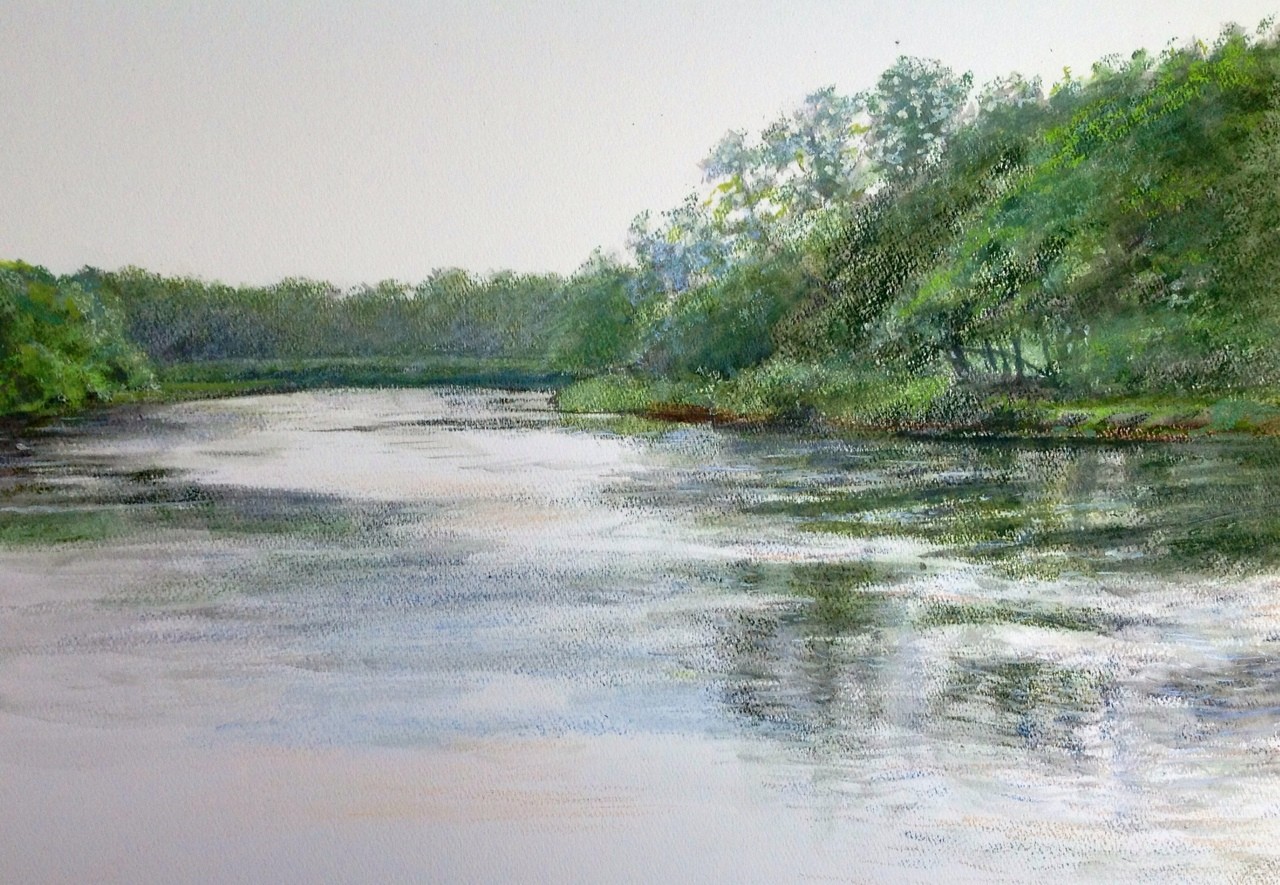 とうとうと 流れの 果てが 今日の宿 ひがな ひだまり ひざまくら