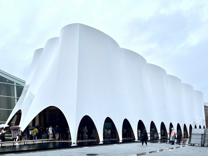 大阪　関西　万博　木製帆船モデル カタール館 大阪関西万博＜7＞カタール館 by 隈研吾 : 徒然なる all over the World