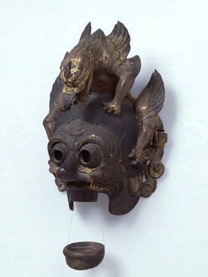 舞楽面　陵王　鎌倉時代13～14世紀