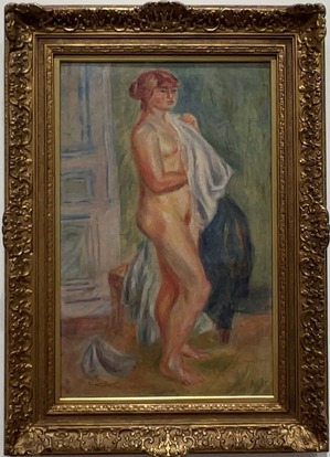 梅原龍三郎「脱衣婦」1912