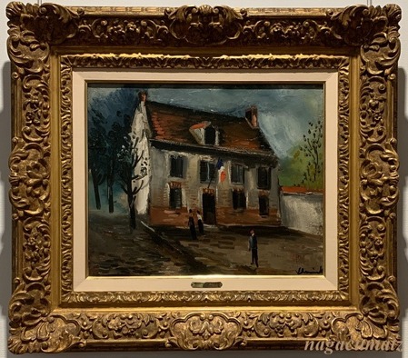 モーリス・ド・ヴラマンク　「町役場」　1920