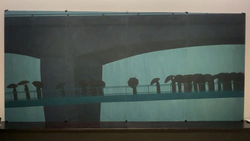 2★ 米谷清和「雨・朝」1980