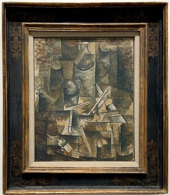ジョルジュ・ブラック Georges Braque 《円卓》1911