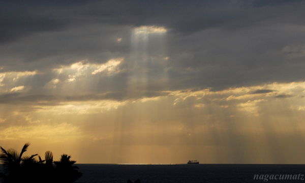 天使の梯子 階段 空 海模様５２ 徒然なる All Over The World