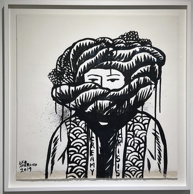 エコ・ヌグロホ「Untitled painting A」2019