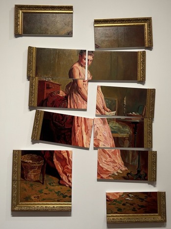 福田美蘭「Woman with a Letter」