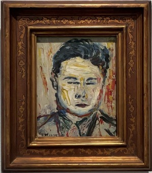 新収蔵作品 長谷川利行「大庭鉄太郎像」1937