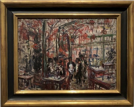 長谷川利行「カフェ・パウリスタ」1928