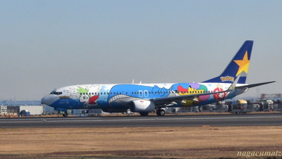 スカイマーク　ピカチュウジェット