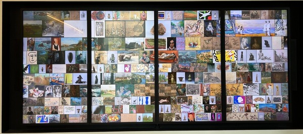 チームラボ《Digital Collection Wall》 2020-001