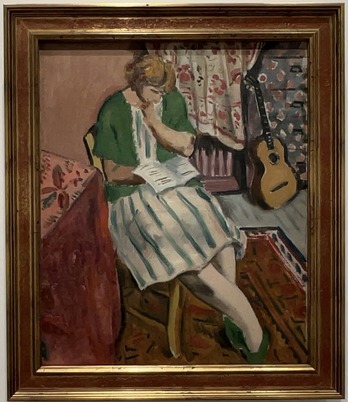 ★清水多嘉示「ギターと少女」1925年頃