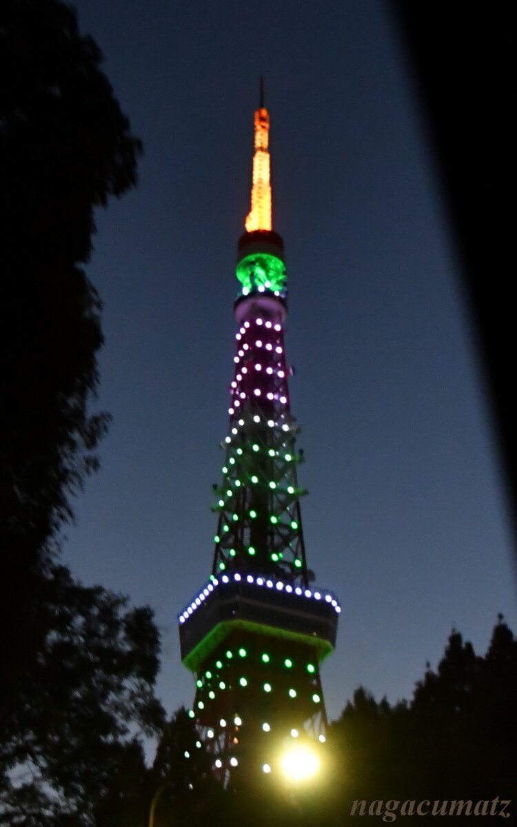 東京タワーライトアップ 12月7日 徒然なる All Over The World 東京タワーライトアップ 12月7日 徒然なる All Over The World