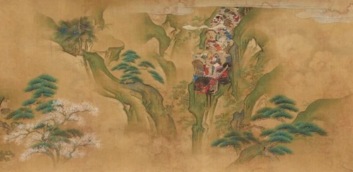 《一の谷合戦絵巻》江戸時代・18世紀