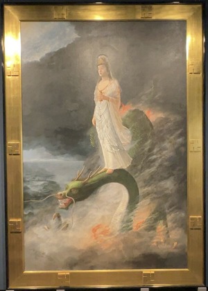 重要文化財 原田直次郎「騎龍観音」1890