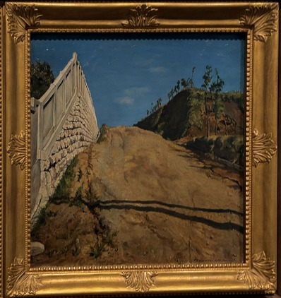 重要文化財 岸田劉生「道路と土手と塀(切通之写生)」1915