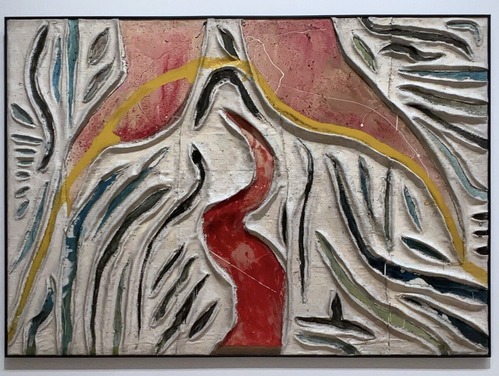 ★前川強「麻・白」1963