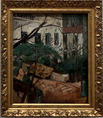 ★清水多嘉示「シテ・ファルギエール風景」1925