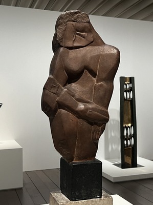006オシップ・ザッキン Ossip Zadkine「母子」1919