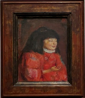 岸田劉生「麗子像」1922-001