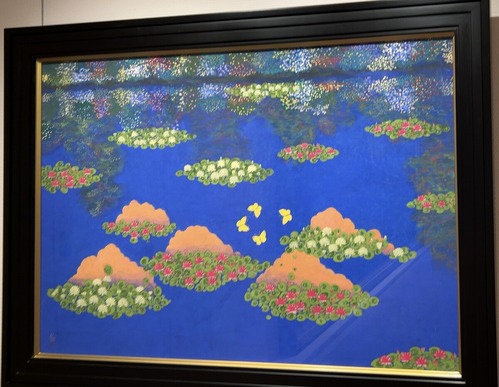 17★平松礼二「モネの池、夏」2003