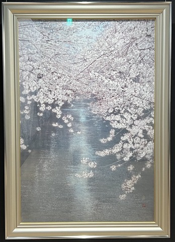 伊達良「さくら川」2013