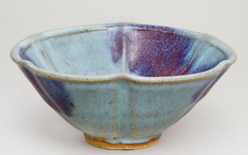 河井寬次郎「紫紅鉢」昭和5~6年(1930〜31)頃