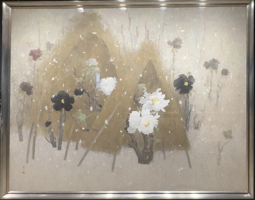 「寒牡丹」1985