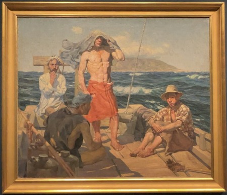 重要文化財 和田三造「南風」1907