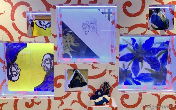 左細川護熙　中央松本白鴎　右スザンヌ・ラフォン