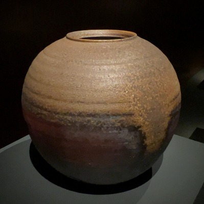 藤原雄「備前壷」1981-001