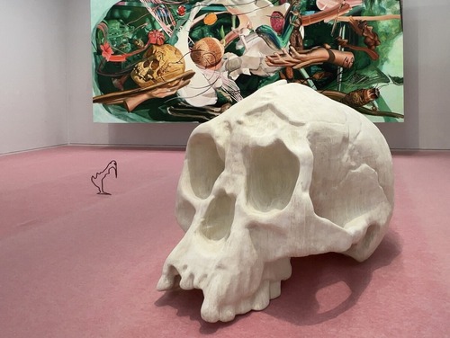 「Skull of Homo Floreslensis」2023