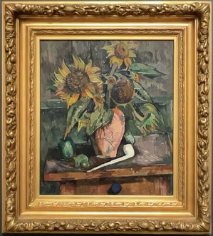 ★中村彝「向日葵」1923