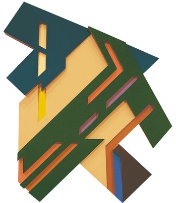 フランク・ステラ  Frank Stella 《ベックホーフェンⅢ》1972