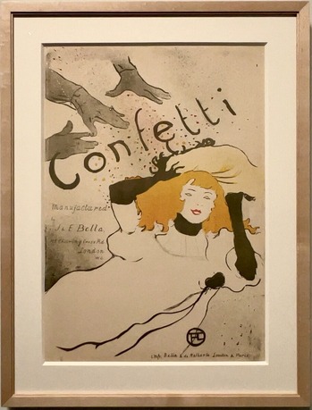 「コンフェッティ」1894 コンフェッティとは紙吹雪のこと